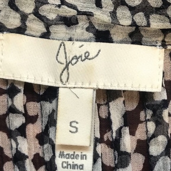 Joie Macy B Silk Blouse - NWOT - Picture 3 of 5